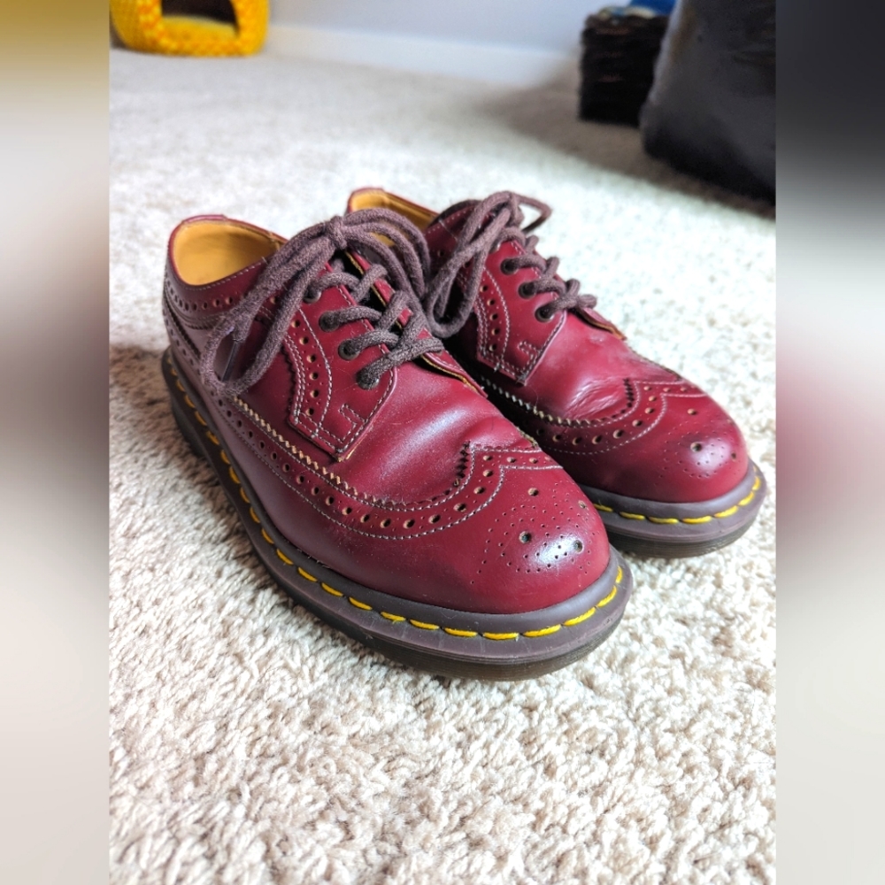 Dr. Martens 3989 Oxblood Shoes